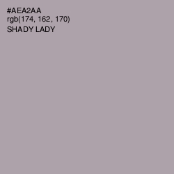 #AEA2AA - Shady Lady Color Image